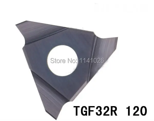 

10pcs TGF32R 120 carbide turning insert ,Cutting inserts, Factory outlets,the lather,cnc,for Grooving Holder CGBR & SGBR