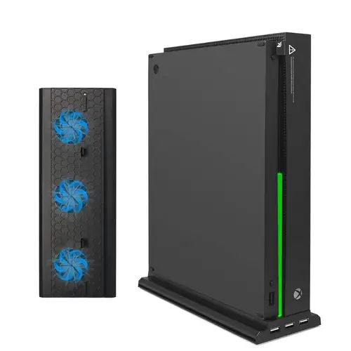 Nuevo Soporte Vertical Para Xbox One X Con 3 Ventiladores De