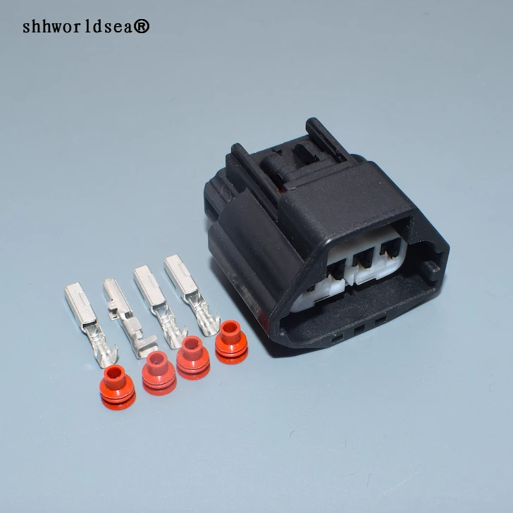 

shhworldsea 4pin 2.2mm electric Waterproof Female plug automotive wiring harness connector 7283-6157-30