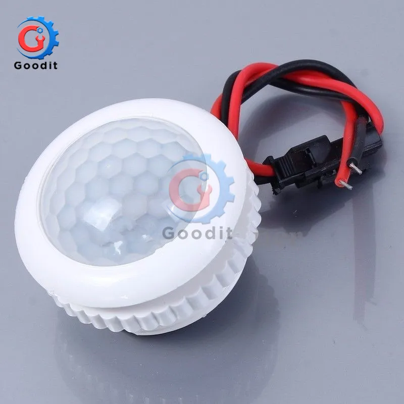 220V 50HZ PIR IR Infrared Human Induction Lamp Switch Light Control Ceiling Light Motion Sensor On Off 3-6m Top