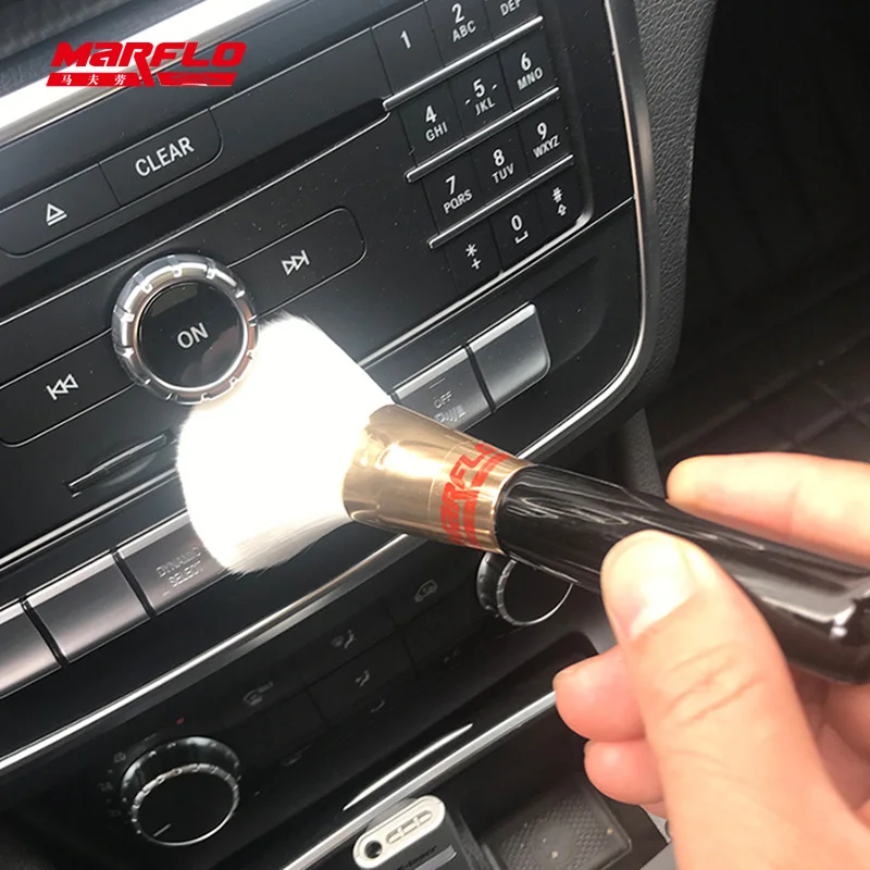 Marflo Car Wash Cleaning  Car Brush Dust   Brush Cleaning Louver Keyboard Air Conditioning Interior Cleaning Tools