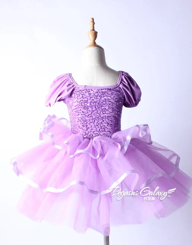 

2016 Newest Lovely Purple Child Ballet Tutu Skirt,High Quality Professional Stage Performance Costume,Girls Nice Party Dress