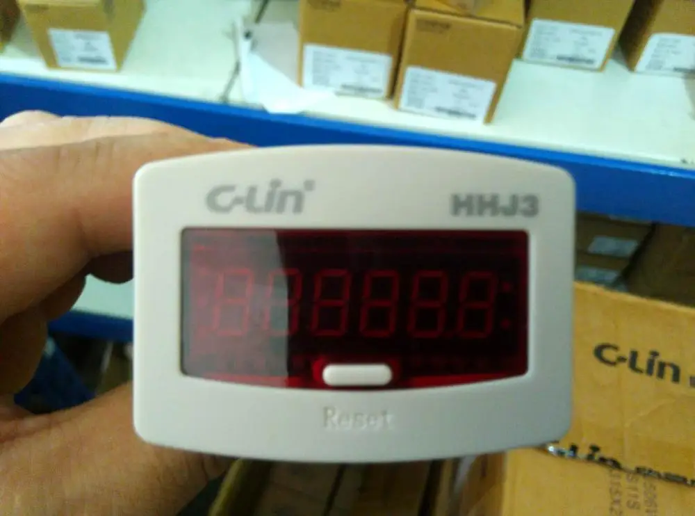 Genuine C-Lin  HHJ3 (JDM11-6H) Accumulative Counter AC220V