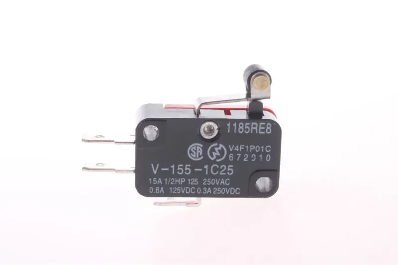 V-155-1C25 Micro Limit Switch Short Roller Lever SPDT Snap Action Home