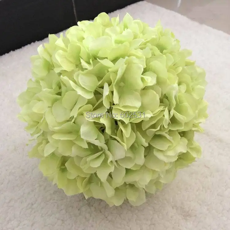 Inner dia.18cm Outside dia.30cm Watercress hydrangea wedding kissing flower ball bride bouquet decoraion 15pcs/lot