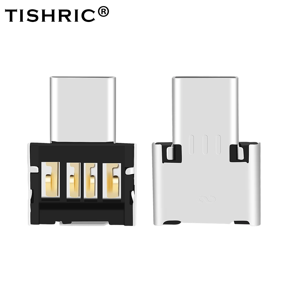TISHRIC OTG 마이크로 USB OTG 타입-C 어댑터 USB 타입 C USB 3.0 충전 데이터 컨버터 OTG 케이블 키보드 마우스, USB 디스크 플래시