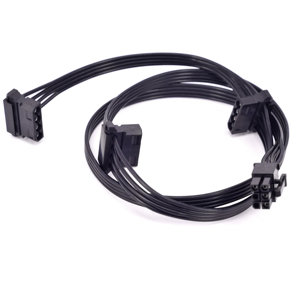 PCI-e 6Pin 1 to 3 IDE Molex 4Pin Power Supply Cable Port Multiplier for CORSAIR CS Series CS450M CS550M CS650M CS750M CS850M