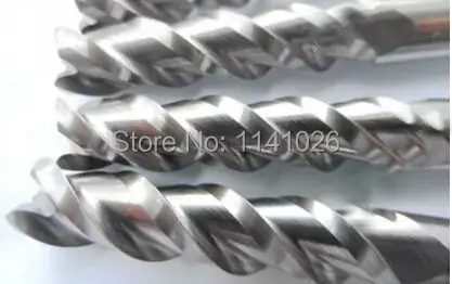 شحن مجاني 4.0 ملليمتر طويلة نهاية مطحنة 4 * d4 * 16 * 100l 3 المزامير كربيد نهاية ميلز الألومنيوم ، كربيد نهاية مطحنة cnc راوتر بت ، مخرطة أداة