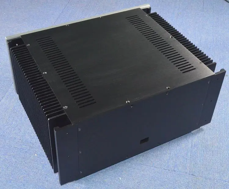 WA142 Aluminum case Power amplifier chassis class A box size 390*485*210mm