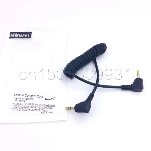3.5mm-K1 Màn Trập Phát Hành Cable cho PENTAX K-1/K3/K-3 II/K-50/K5/K5II /K-5IIs/K7/K10D/K20D/K30/K100D Tương Thích Máy Ảnh