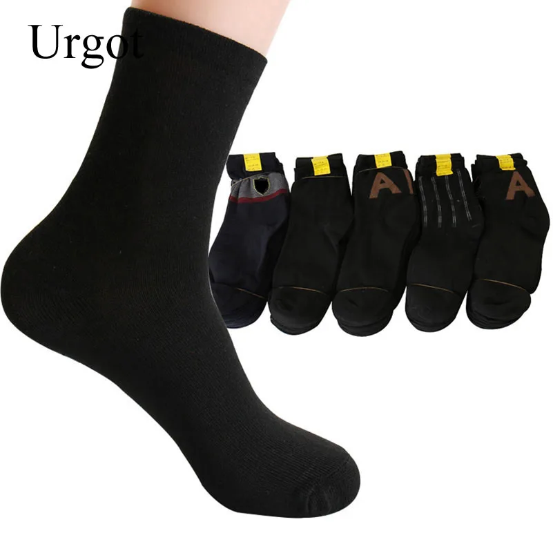 

Urgot 10pairs Men Socks Meias Male Cotton Spring Autumn Winter Socks Men Fashion Thermal Casual Breathable Comfort Elderly Socks