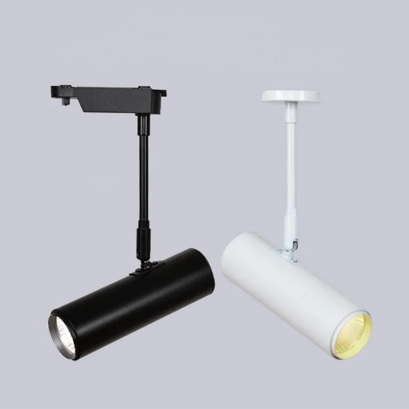 Hot sale 20W/30W White Shell/Black shell COB Rail track light COB Led Track Light COB Led Surface Mounte Down Light AC85-265V