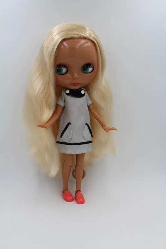 

Кукла Blygirl Blythe, 19 шарниров, с черной кожей