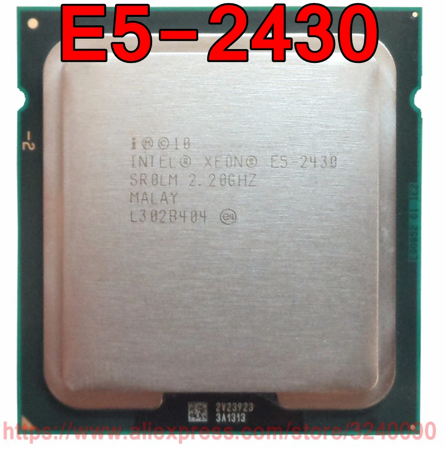 Intel Xeon CPU E5-2430 SR0LM 2.20GHz 6-Core 15M LGA1356 E5 2430 processor free shipping speedy ship out