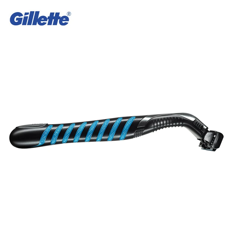 Original gillette vector 3 men manual de segurança lâminas de barbear de barba cuidado facial (1 suporte + 1 lâmina)