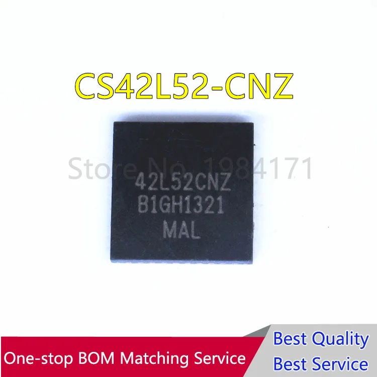 

CS42L52-CNZR QFN CS42L52 42 l52cnz interface chip