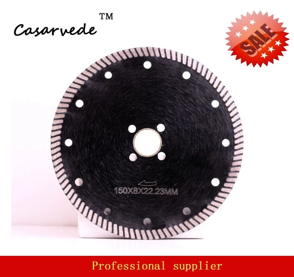 Free shipping Premium quality DC-CRTB04 professional 150mm 6 inch diamond circular saw blade for stone cutting