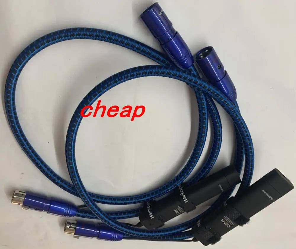 Hi-End SKY XLR Interconnect Audio Cables with 72V DBS