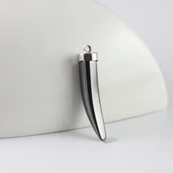 fashion hot sale hematite siligua pendant accessories diy accessories  HP1037