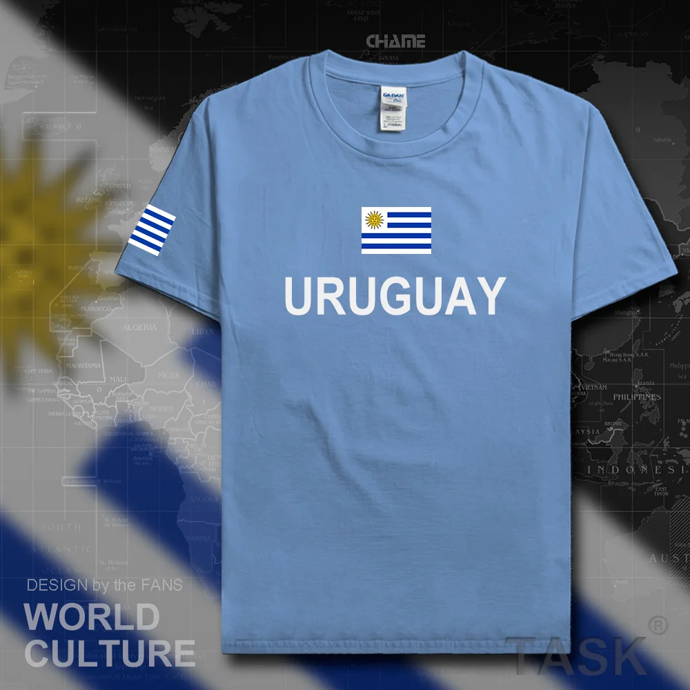 Uruguay Uruguayan men t shirt fashion 2017 jerseys nation team tshirt 100% cotton t-shirt gyms clothing tee country sporting URY