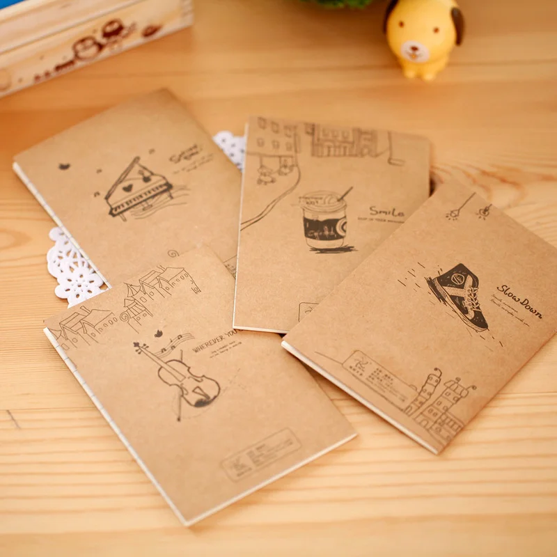 good time kraft paper notepad soft 64k notebook wholesale gifts Office & School Supplies Writing Pads