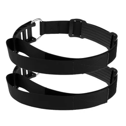 2pcs Scuba Diving BCD Tank Strap Band Cylinder Bottle Holder Carrier Keeper with Cam Buckles Diving Tank Holder Diver Equipment