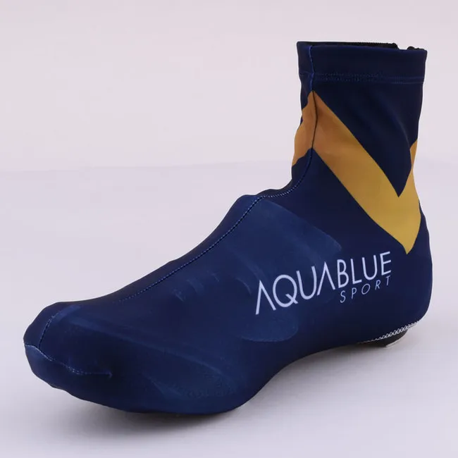 2018 AQUA BLUE  Team Summer Cycling Shoe Cover Sneaker Overshoes Lycra Road Bicycle Bike MTB Cycling Shoe Cover