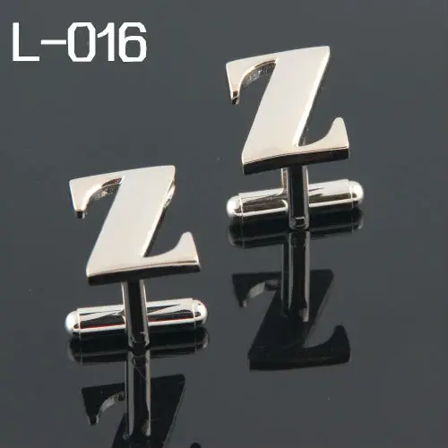 Fashion Cufflinks Free Shipping:High Quality Cufflinks For Men  FIGURE  2014 Cuff Links Letter Z Wholesales