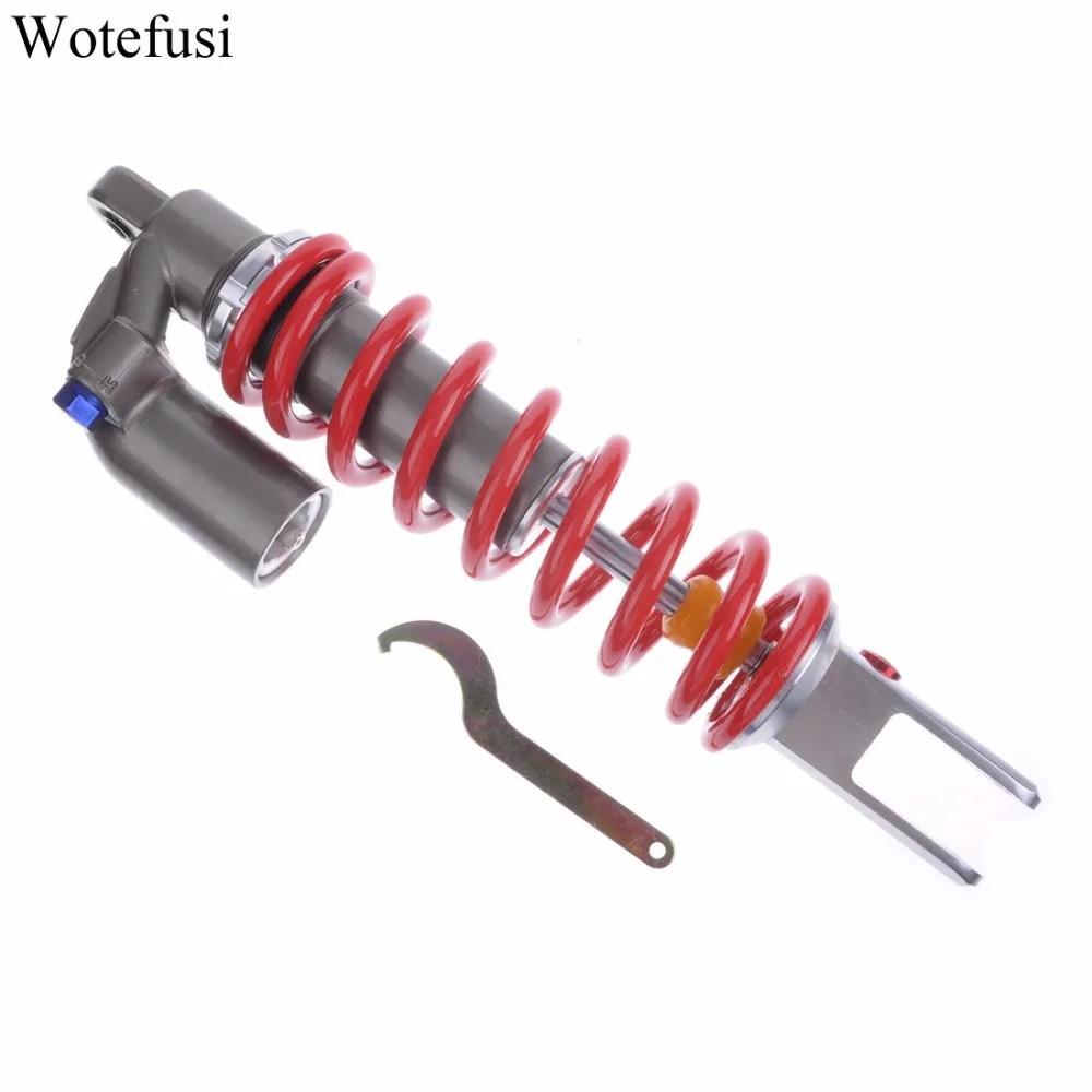 Wotefusi Motorcycles One Piece 405mm Fork Clevis Ends Air Gas Shock Absorber Replacement Universal  For Beach ATV [PA353]