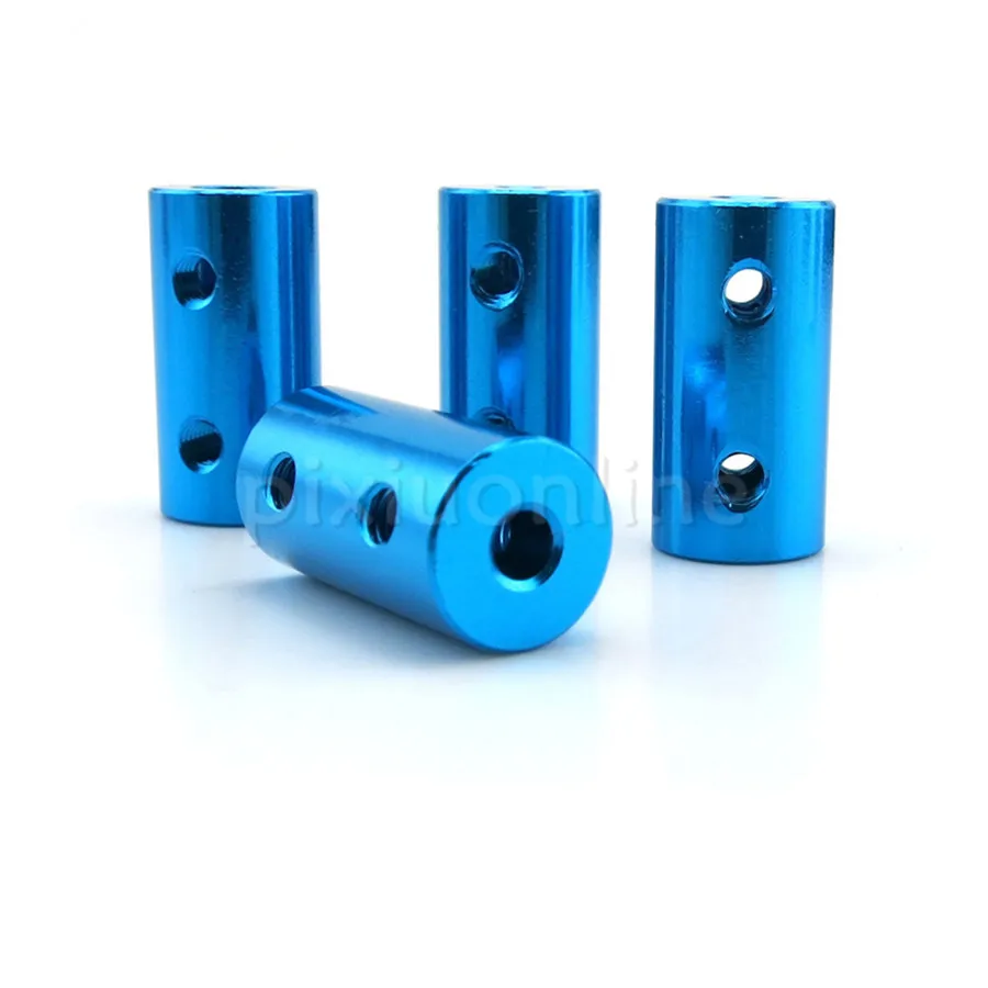 1pc J394 10*20mm Blue Aluminum alloy Couplers Multi Standard Metal Coupler Wonderful DIY Model Car Connecting Parts Bakistan