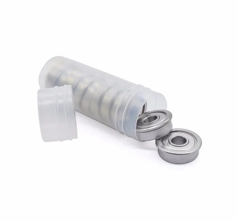 50 Stück F634ZZ 4x16x5mm abgeschirmtes Flansch-Rillenkugellager F634-ZZ Z F634Z F634-2Z 4*16*5 – Detail 2