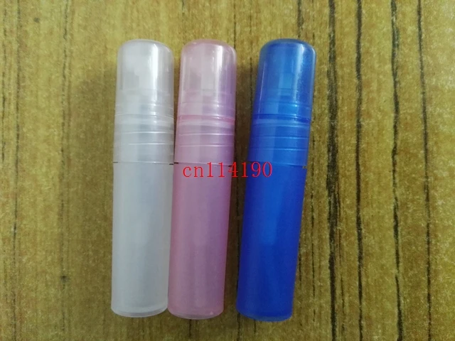 200pcs/lot Fedex DHL Fast Shipping Wholesale 3ML Mini Plastic Spray Bottle Empty Perfume bottles