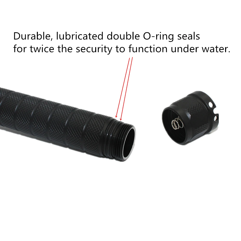 Tactical 3x XM-L2 LED Flashlight 3200Lm Powerful Waterproof Underwater Dive LED Diving Flashlight Torch Lamp Yellow Light