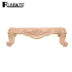 RUNBAZEF Wood Applique Upholstery Furniture Decorative Home Decoration Accessories TV Cabinet Baffle Bathroom Wooden Letters