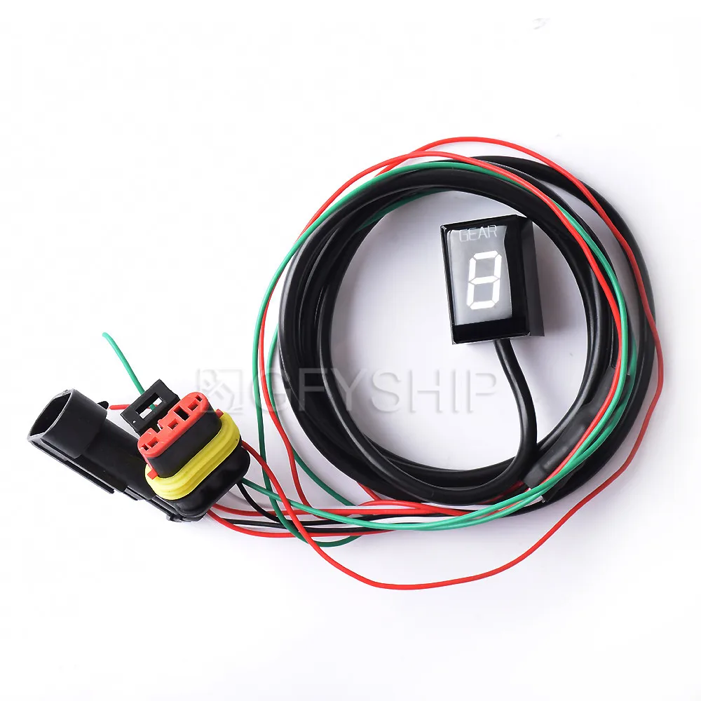 Moto Gear Indicator for Ducati Monster S2R S2-R S-2R S 2 R 2005 2006 2007 2008 Motorcycle Fixed Ring LCD Digital Meter 1-6 Level