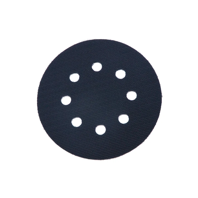 POLIWELL 2 CÁI 125 mm 8 Lỗ Siêu mỏng Bảo Vệ Bề Mặt Giao Diện Miếng Lót cho Móc và Vòng Chà Nhám Đĩa bột thông tắc đường Nhám Miếng Lót