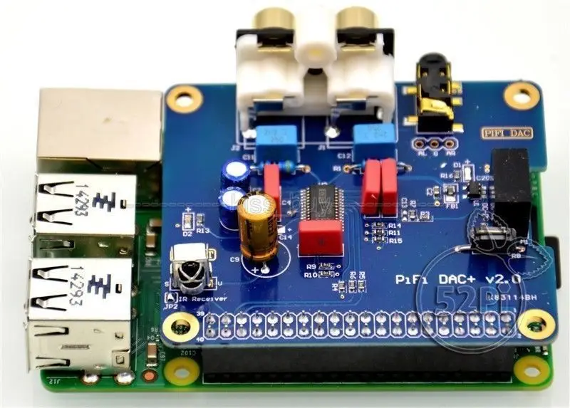 PCM5122 Raspberry pi B + 2/3B HIFI DAC + Scheda Audio Audio Digitale Modulo di Interfaccia I2S Speciale Volumio musica PIR 2B 3