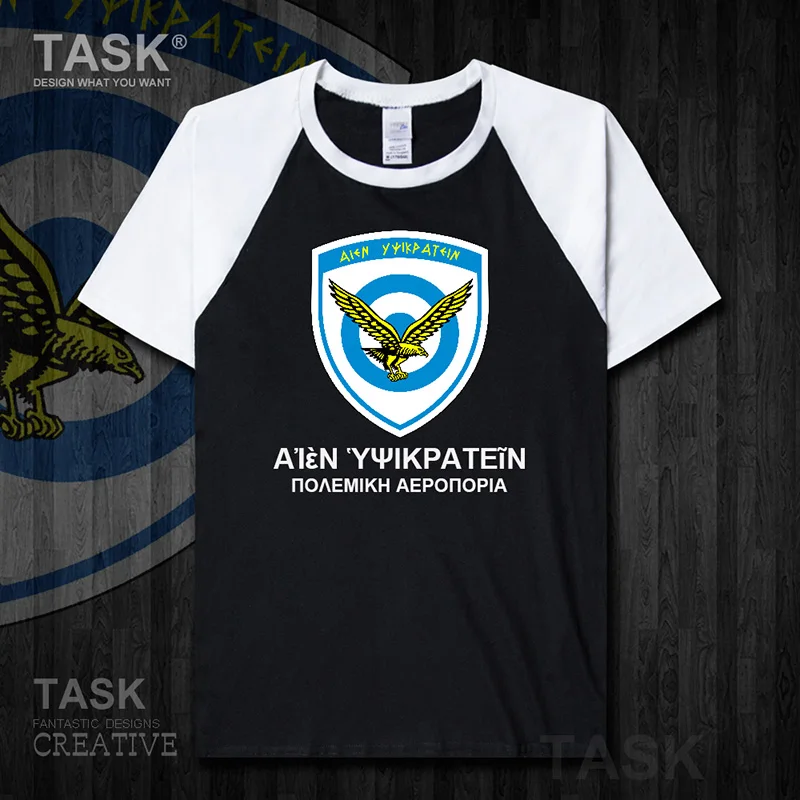 Air Force Greece Greek GRC GR t shirt clothes Short sleeve new Tops sweatshirt country summer Fashion  Tactical  01