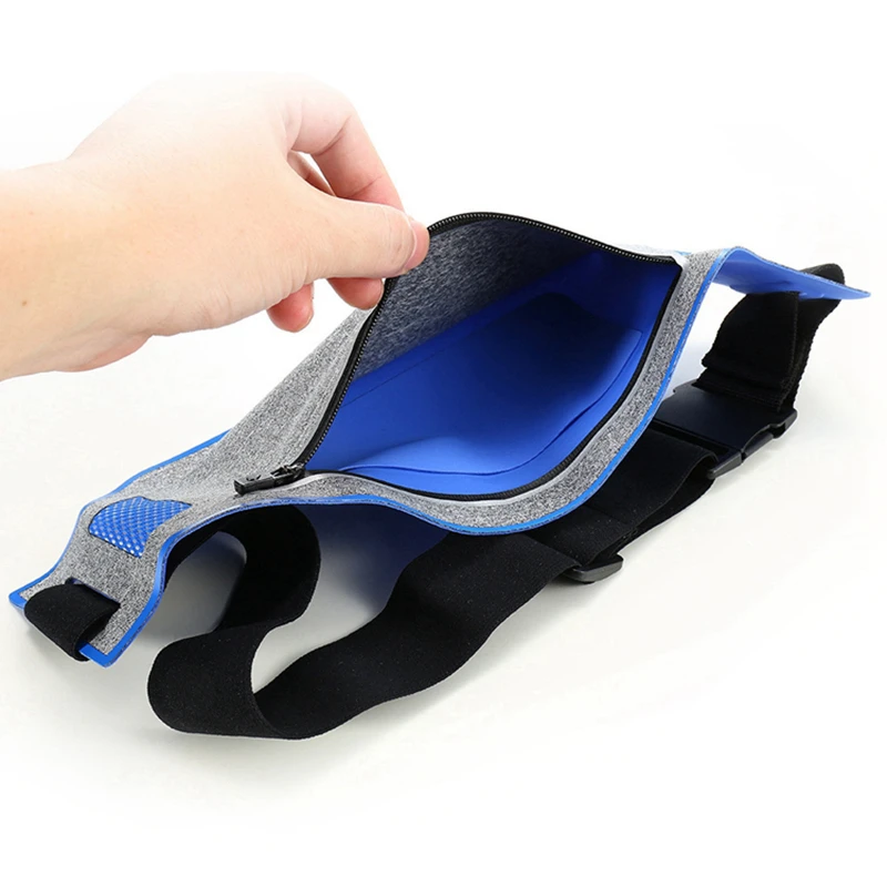 Sac de taille de course professionnel pour hommes et femmes, ceinture de sport, poudres, étui pour téléphone portable, poudres cachées, sacs de
