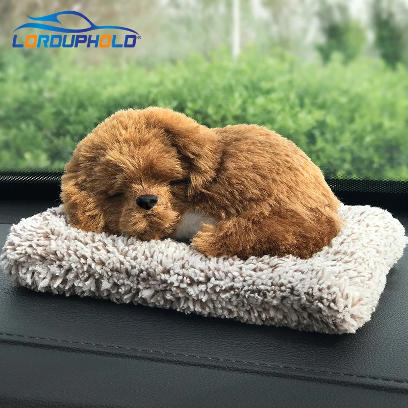 

New Car Ornament Doll Activated Carbon Silulation Dog Decorative Cute Decoration Automobiles Purify Air Home Decor Air Freshener