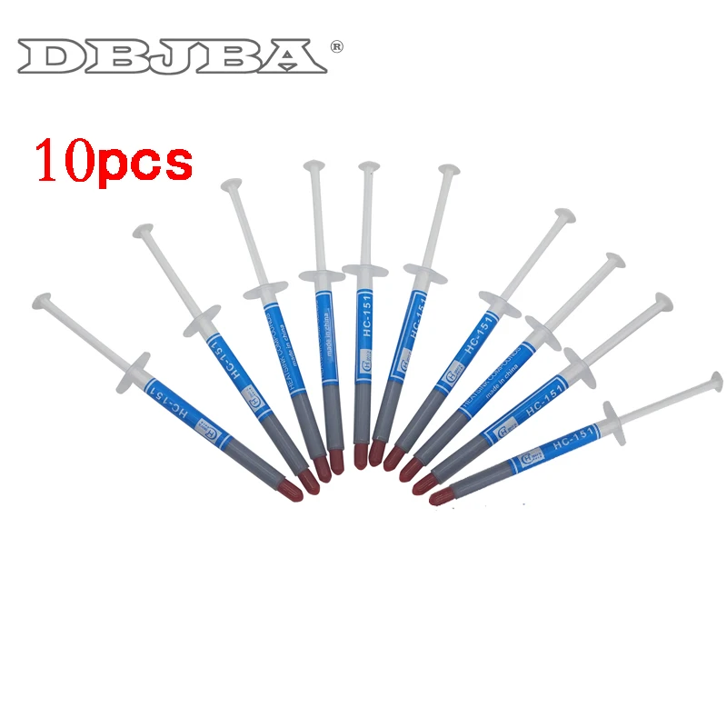 10PCS Thermal Grease Paste Compound Silicon Scraper CPU HeatSink CPU Processor GPU Cooling paste silicone Fan Thermal Paste