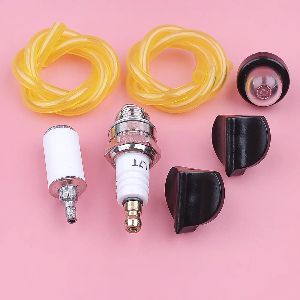 Carburetor Choke Knob Fuel Filter Line For Stihl BR600 BR550 BR500 Primer Bulb Spark Plug Kit Blower Replace Spare Tool Part