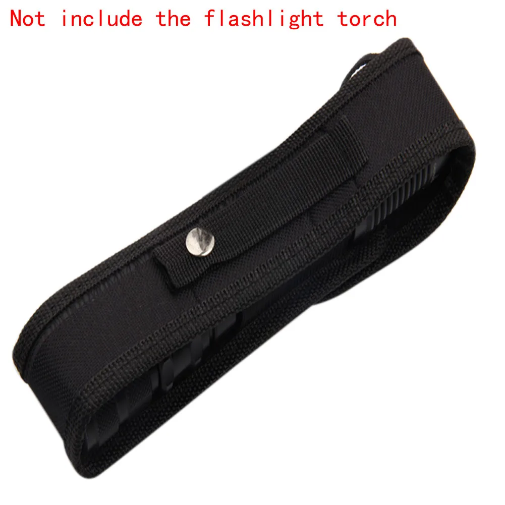 18cm For LED Flashlight Torch Nylon Holster Holder Belt Case Pouch Bag  for Outdoor Camping Hunting Lighting Accessory Kits