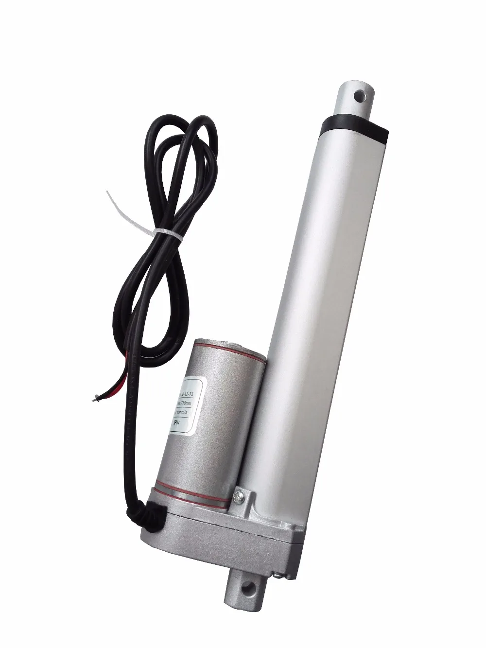 SOViK Electric Linear Actuator 150mm Stroke 12V DC Motor Heavy Duty 750N Load Include Mounting Brackets