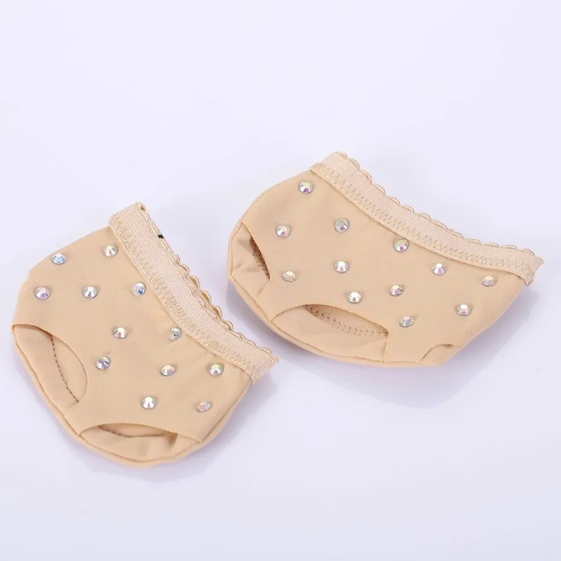 New Rhinestones Belly Dancing Paws cotton Sexy bellydance Foot-Thongs protection foots Paws for Latin/Yogo/Ballet 1pairs