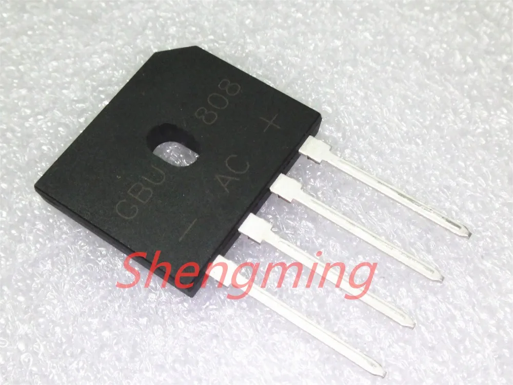 10PCS GBU808 power Diode Bridge Rectifier