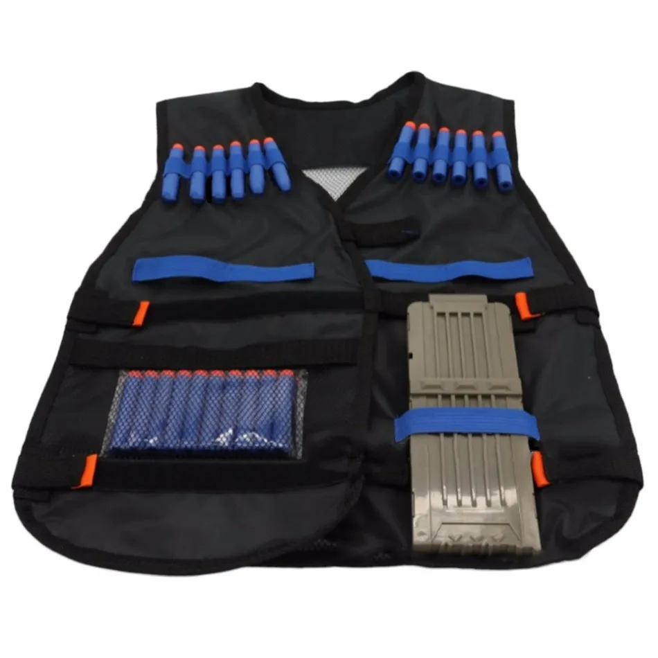 54*47cm for child New colete tatico Outdoor Tactical Adjustable Vest Kit For Nerf N-strike Elite Games Hunting vest Top Quality