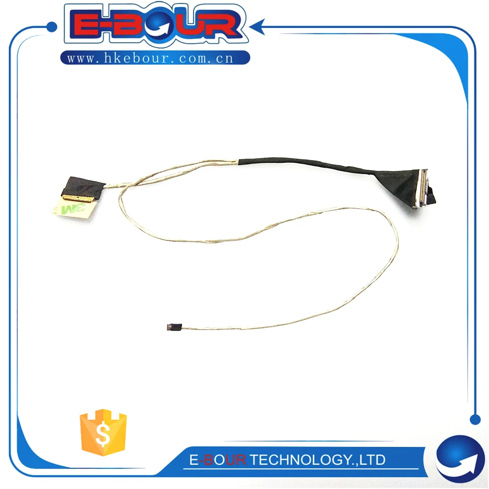 

10pcs Replacement Notebook LCD Display Data Connector E5-471 E5-471G E5-411 E5-421 DD0ZQ0LC000 Laptop LCD LVDs Flex Ribbon Cable