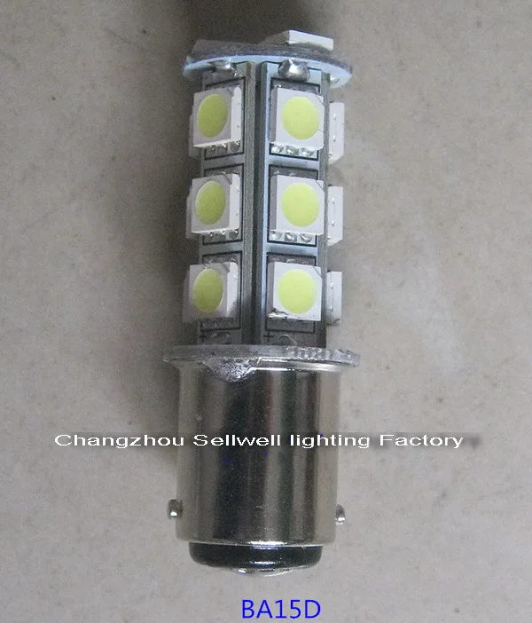 

24V BA15D LED18 a bayonet bulb machine instrument warning lamp light long-life textile A1128