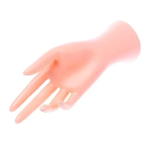 

CAMMITEVER Skin Color Right Hand Mannequins for Nail Display Professional Jewelry Bracelet Nail Ring Holder